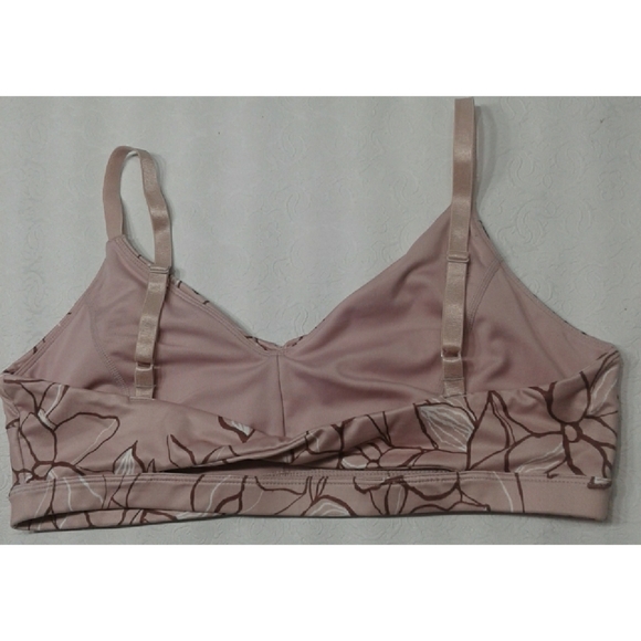 Joy lab sport Bra floral mauve size XL - Picture 2 of 7